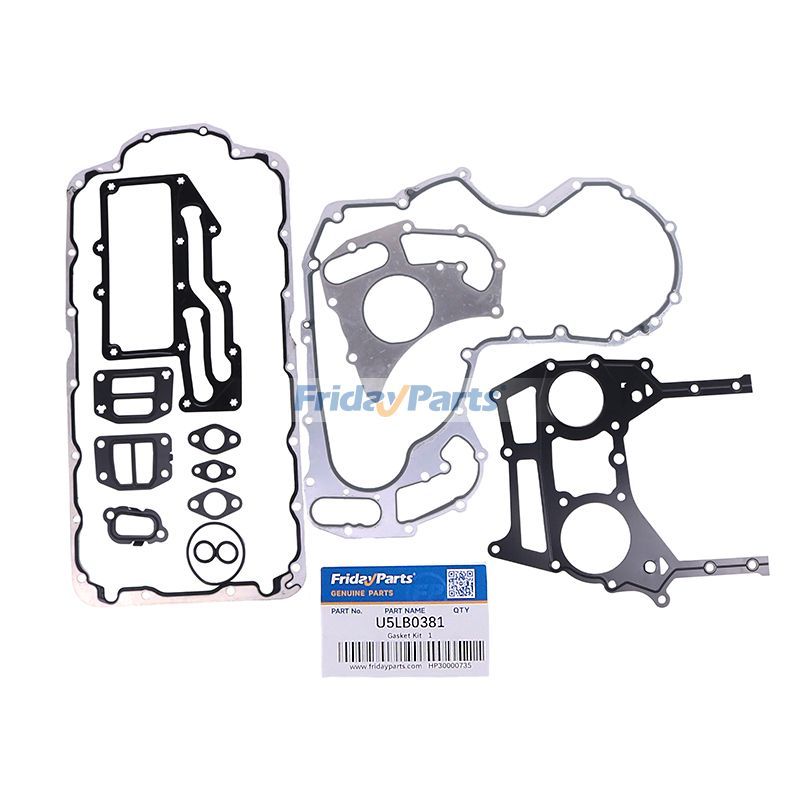 Kit de juntas inferiores U5LB0381 para motor Perkins 1104C-44 1104C-E44 1104C-44T 1104C-E44T 1104C-44TA 1104C-E44TA para Motor