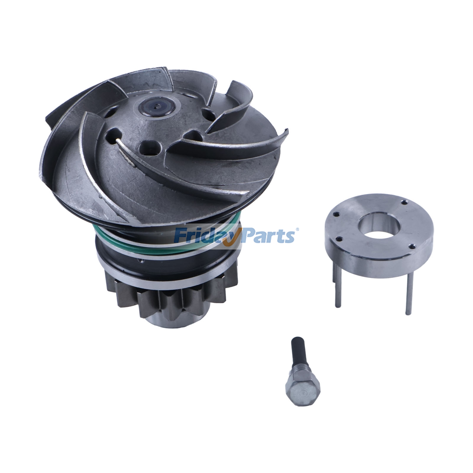 Wasserpumpe DZ102107 für John Deere Traktoren mit Motor 6068, 6090, 7230R, 7260R, 7280R, 8235R, 8260R, 8285R, 8310R und 8335R