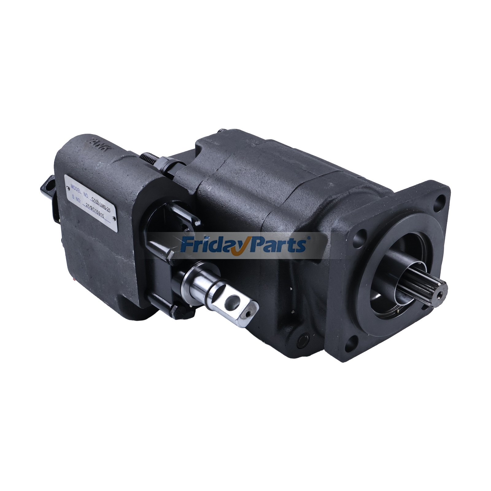 Aftermarket Parker C102-LMS-25 C102-1-2.5-L-4S CCW Hydraulische Kipppumpe für LKW-Anhänger-Traktor