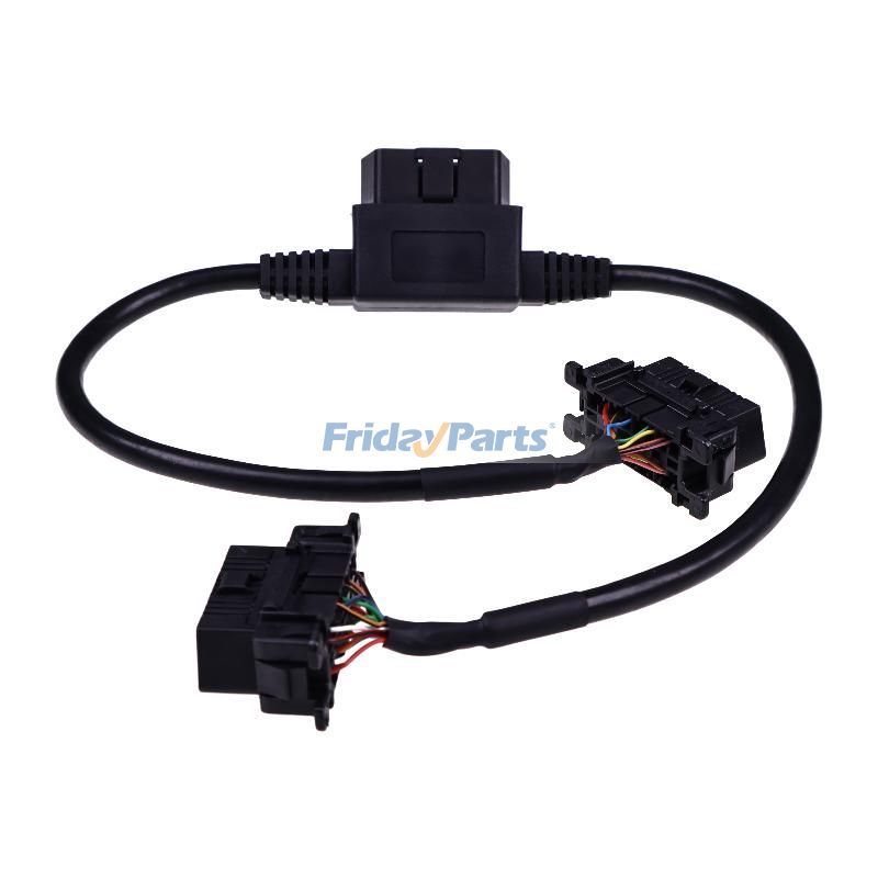 Arnés de paso Plug-N-Play con clip en conector OBD 76405-01A para Toyota y Dodge Ram 1500 2500 3500 2002-2019
