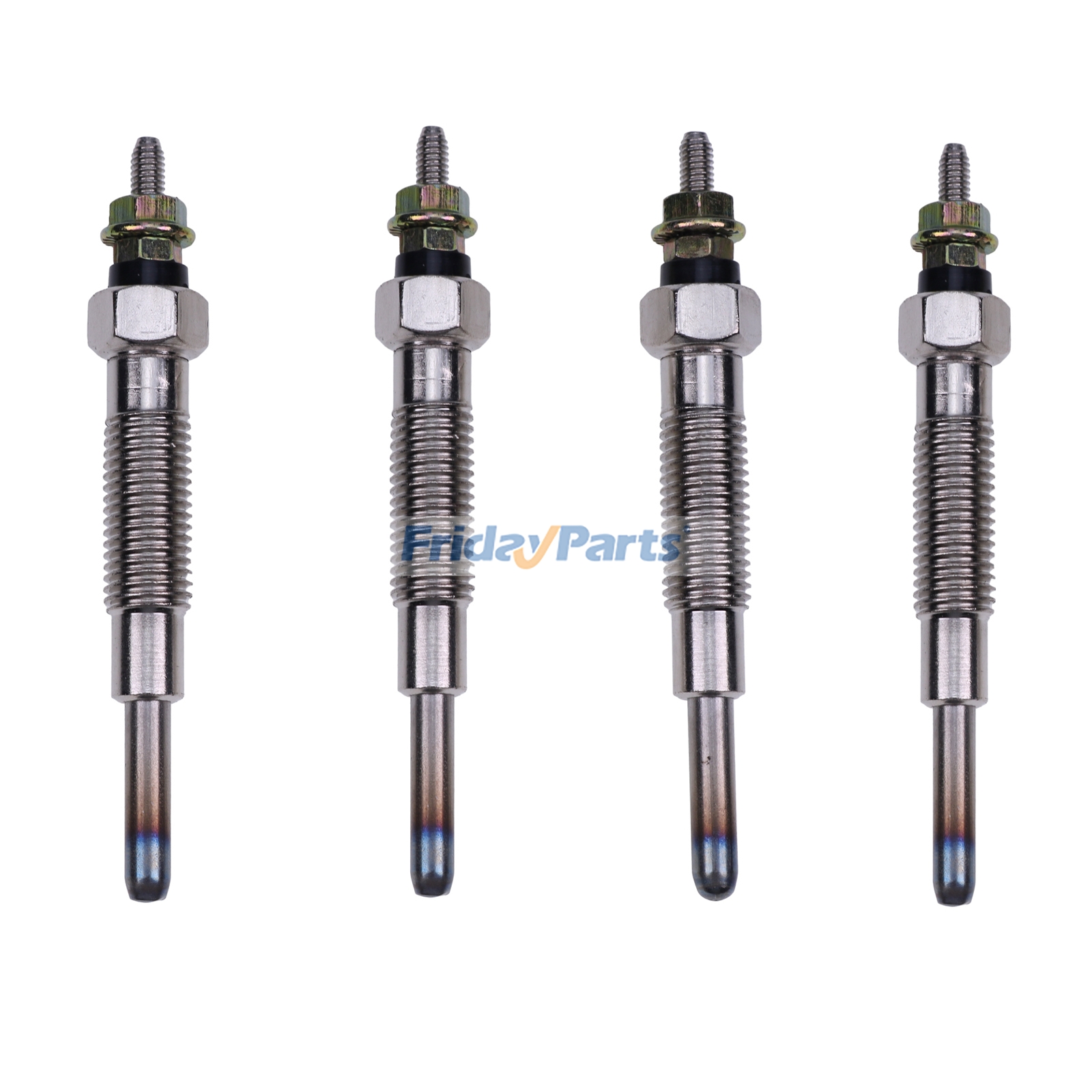 4 bujías incandescentes 30666-57300 para motor Caterpillar CAT 3044C-T Tractor Iseki TL2100 TL2500 TX1300 TX1500 TX2140 TX2160