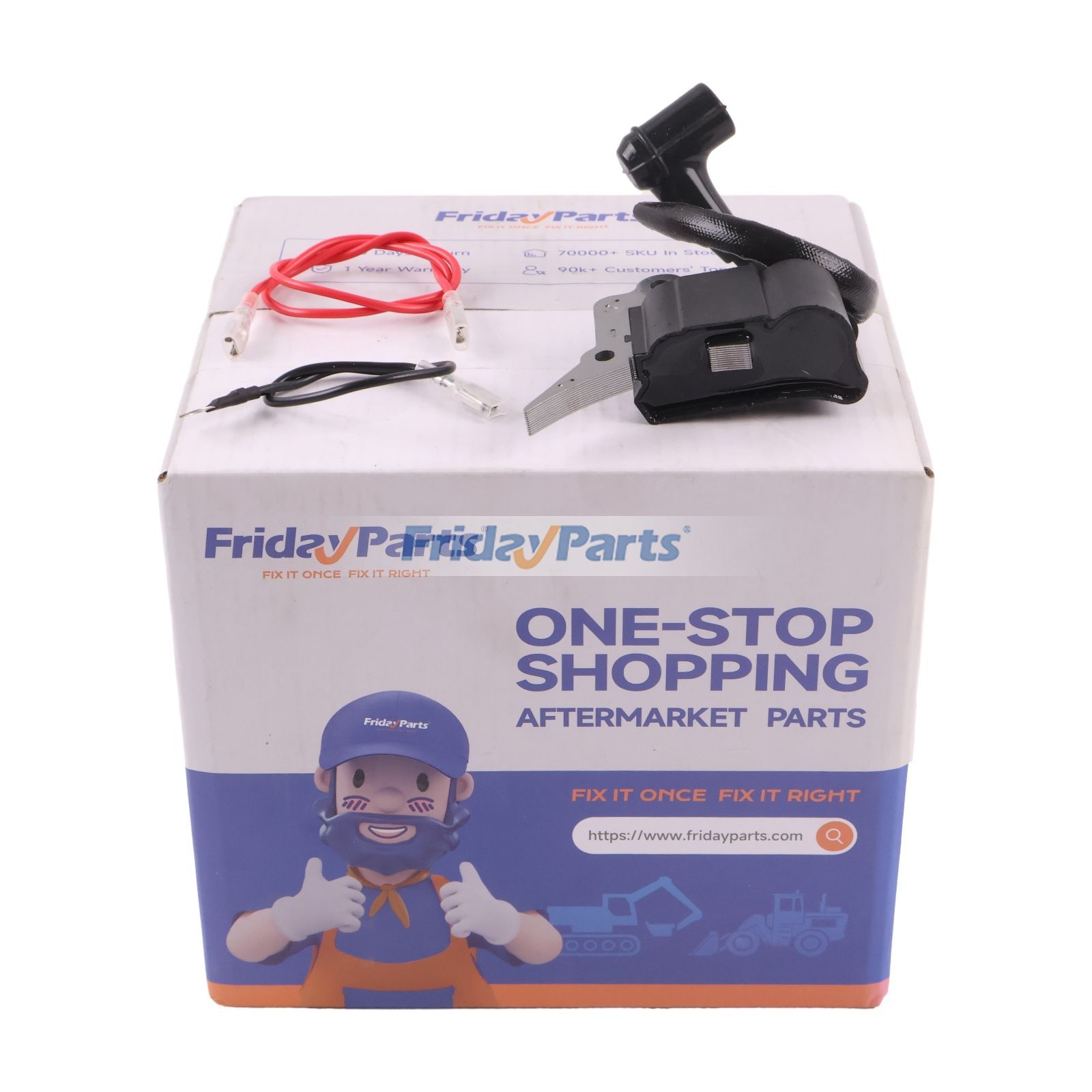 Módulo de bobina de encendido 309266003 para motosierra Ryobi RY3714 RY3714 VNM RY 716 RY3716 VNM RY3818