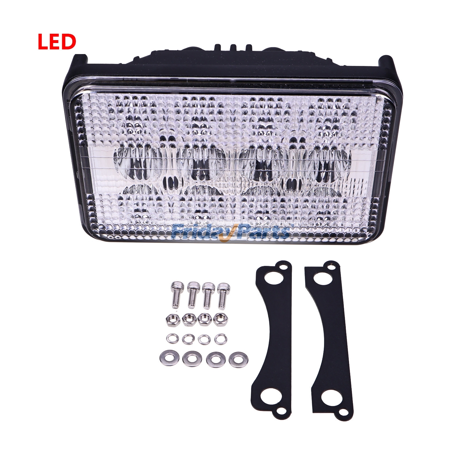 Refletor/Holofote AL75338 para tratores John Deere 5105, 6110, 6110L, 7610, 7810, 5220, 5320, 6506, 6400, 6505, 6200, 6300, 6400, 6500, 6110 e 6210. para Motor,Trator