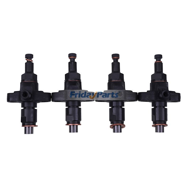 4 Pieces Fuel Injector 1081629R91 for CASE Engine BD-144 BD-154 Tractor B275 B414 276 354 364 384 424 434 444 2300A 2424 2444