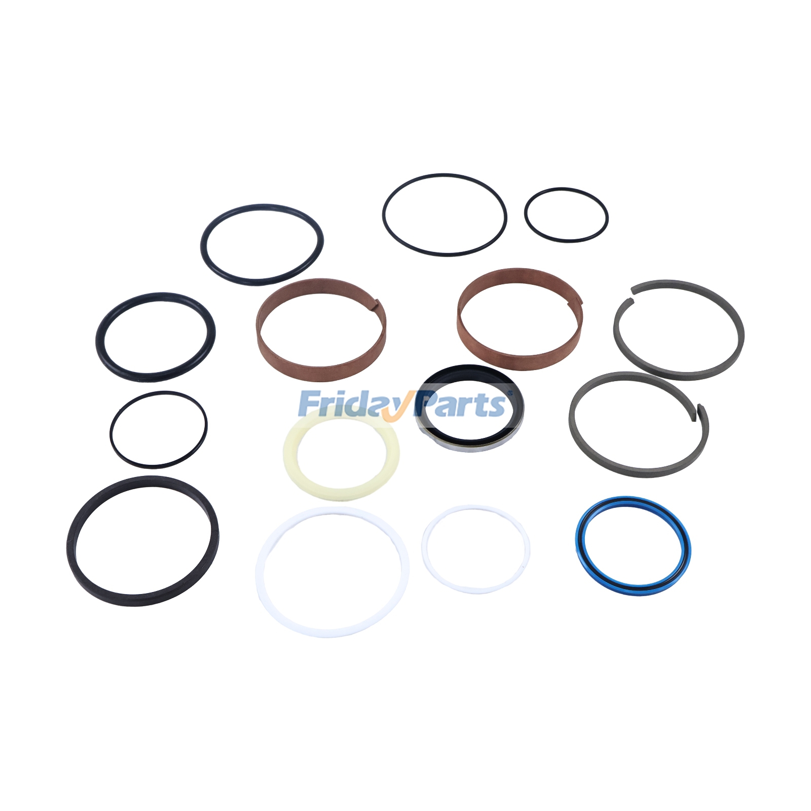 Kit de sello de cilindro de cucharón para excavadora Hitachi UH045-7 de FridayParts
