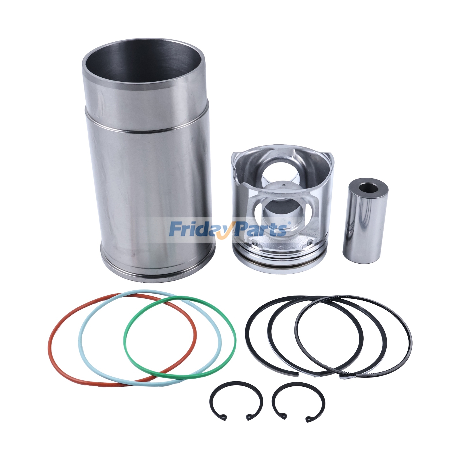 Piston Liner Kit DZ109764 RE543854 for John Deere 4045 6068 6090 Engine 750K 850K 160GLC 180GLC