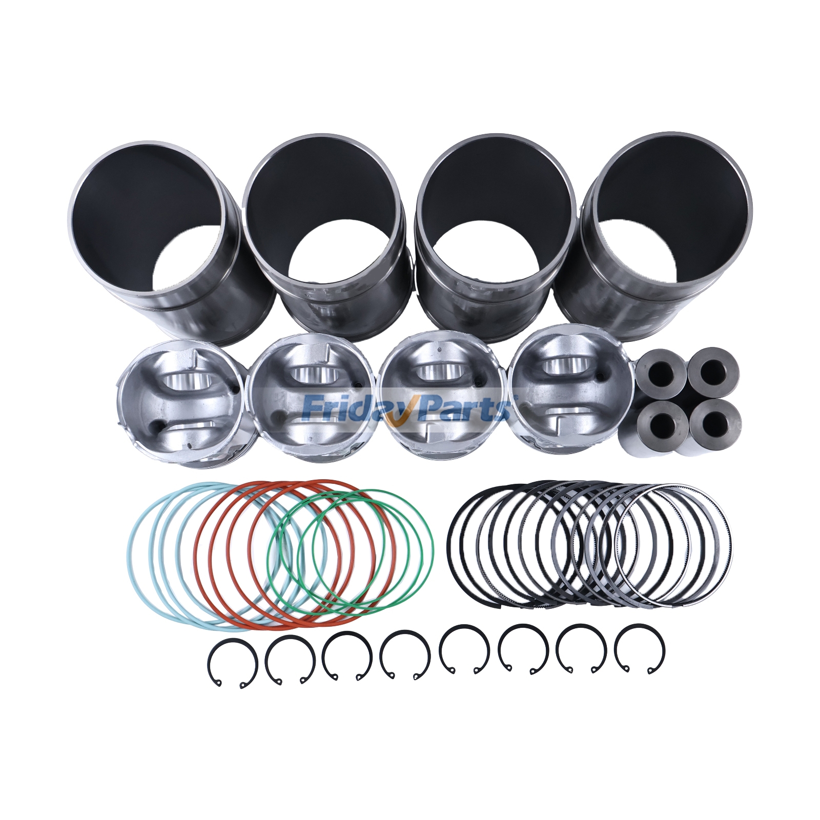  Piston Liner Kit 6090 For JOHN DEERE