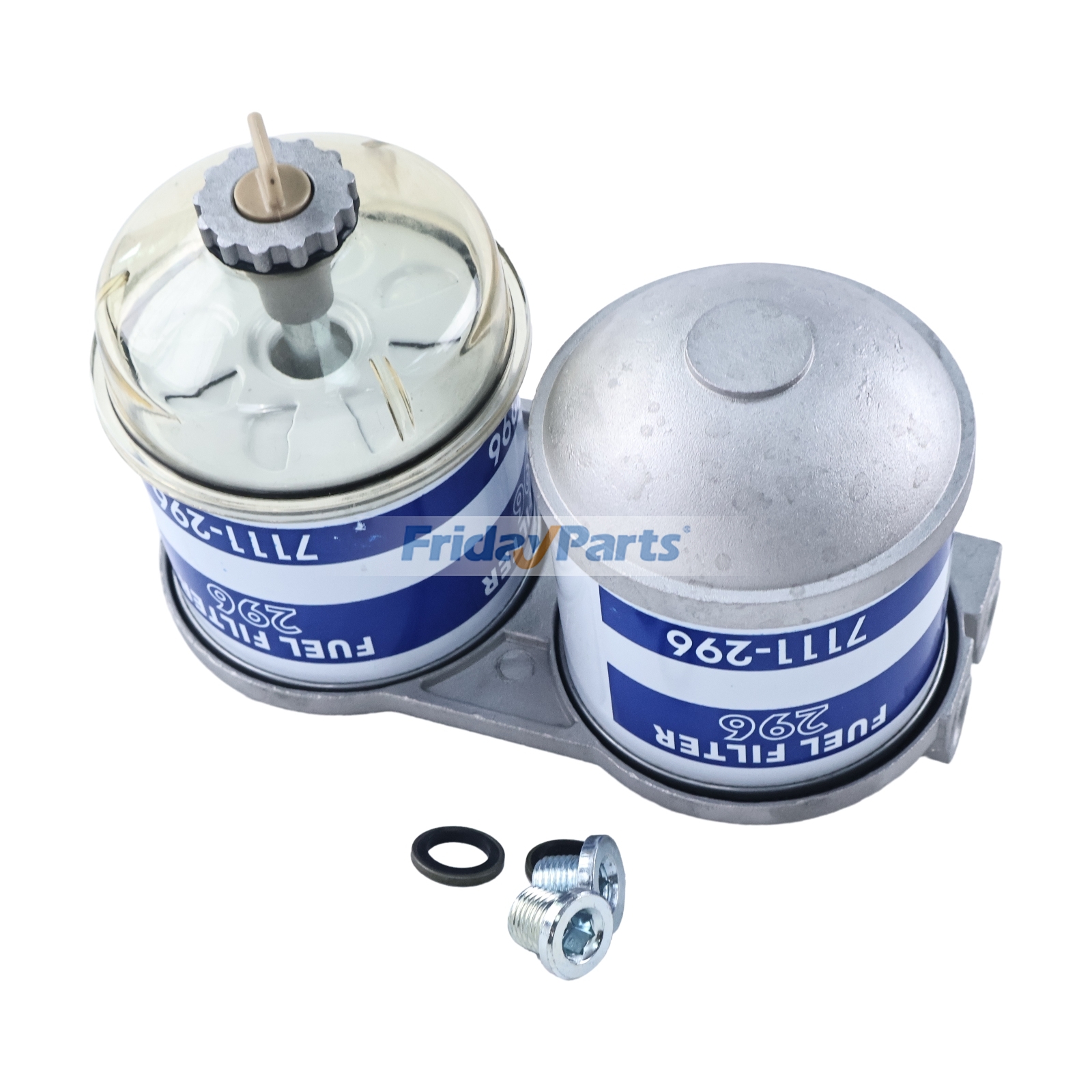 Fuel Filter Assembly compatible with Engine,Loader,Tractor