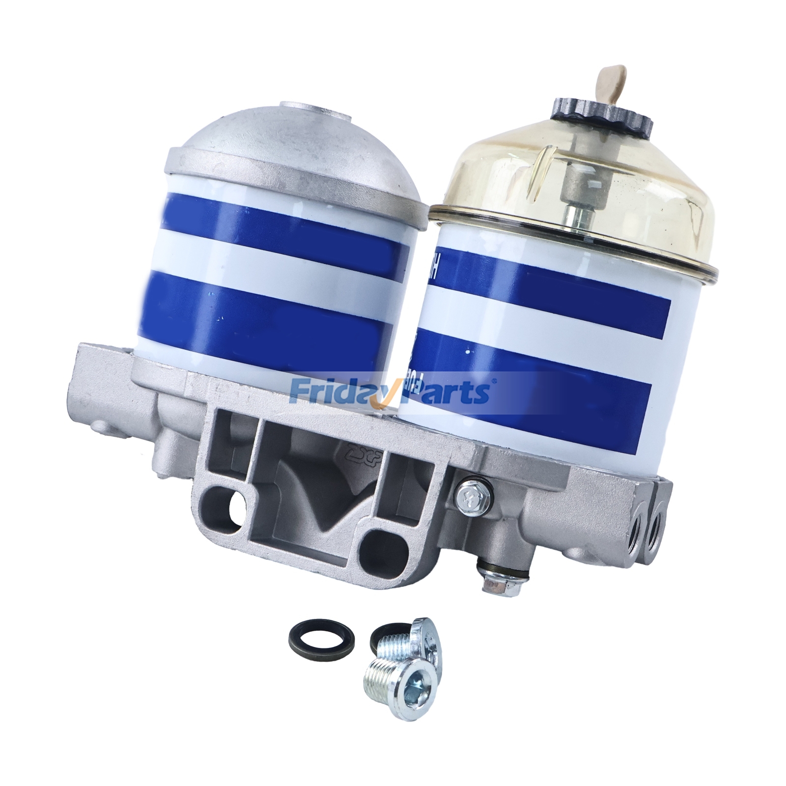 Fuel Filter Assembly 83957707 for Ford Engine BSD332 New Holland Tractor 455 250C 260C 3930NO 555A 345C Loader 655A