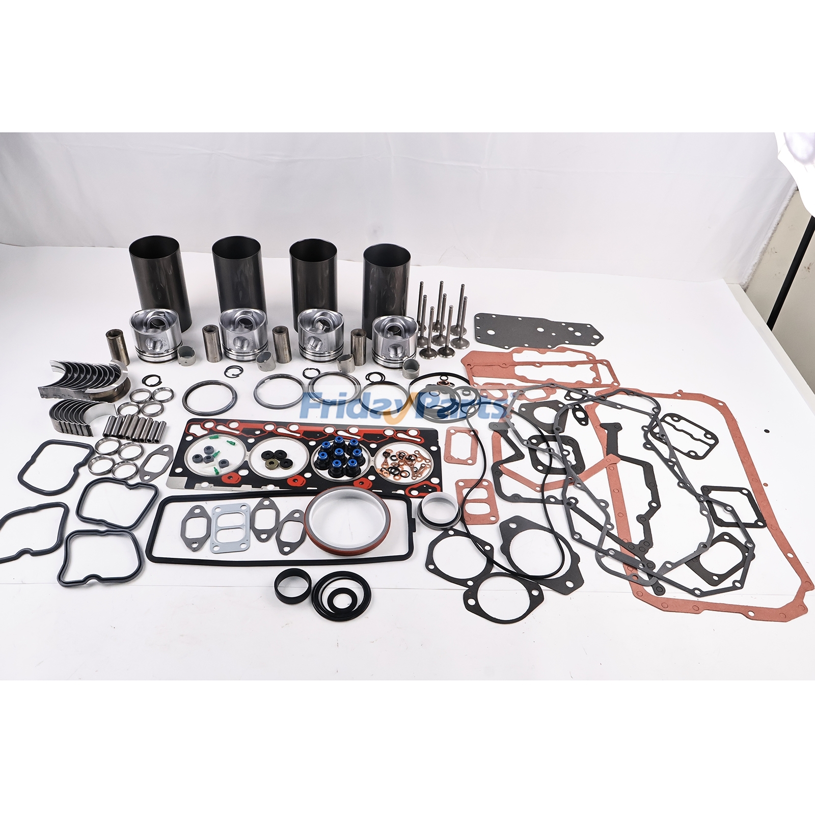 カミンズエンジン QSB4.5 4B3.9 6B5.9 6C8.3 B3.3 QSB3.9 QSB6.7 ヒュンダイ油圧ショベル R140W-7 R140LC-7 用オーバーホール・リビルドキット 4089462 3939398