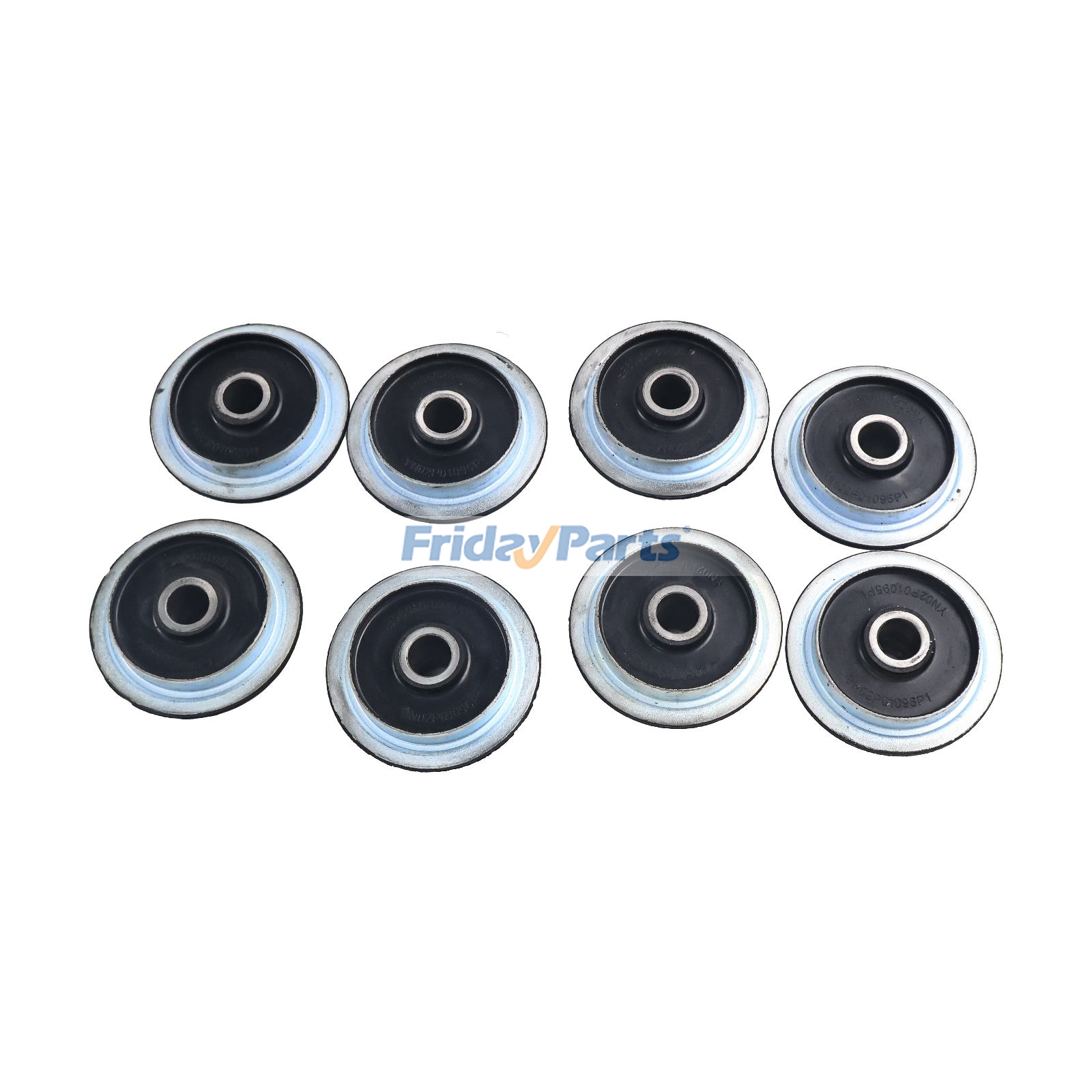 1 Set Mounting Rubber Cushion YN02P01096P1 YN02P01095P1 for Kobelco Excavator 200-8 SK210D-8 SK210LC-8