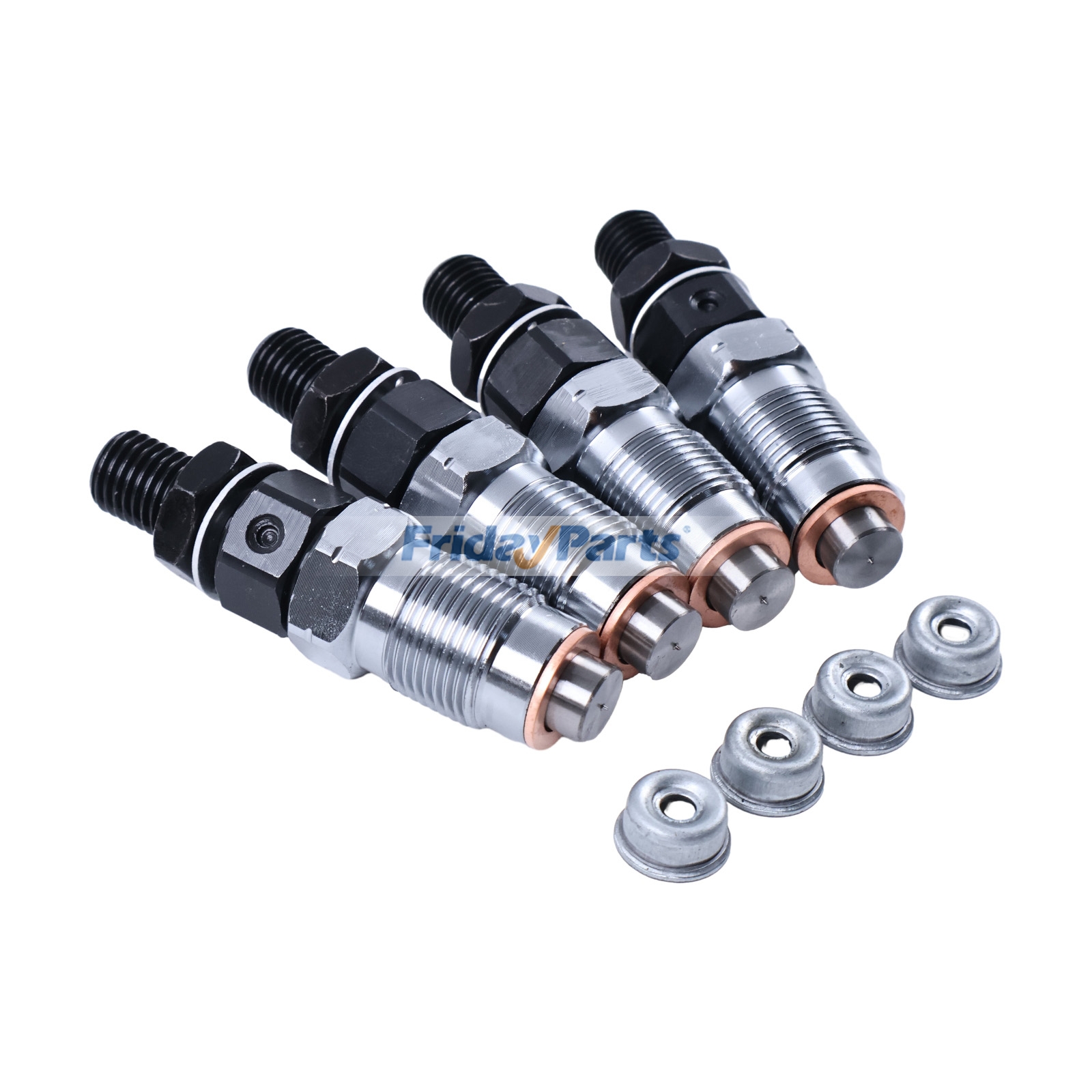 4 Pcs Fuel Injector 6682522 for Kubota Engine V2003 Bobcat BL470 BL475 BL575 337 341 773 S150 S160 S175 S185 T190