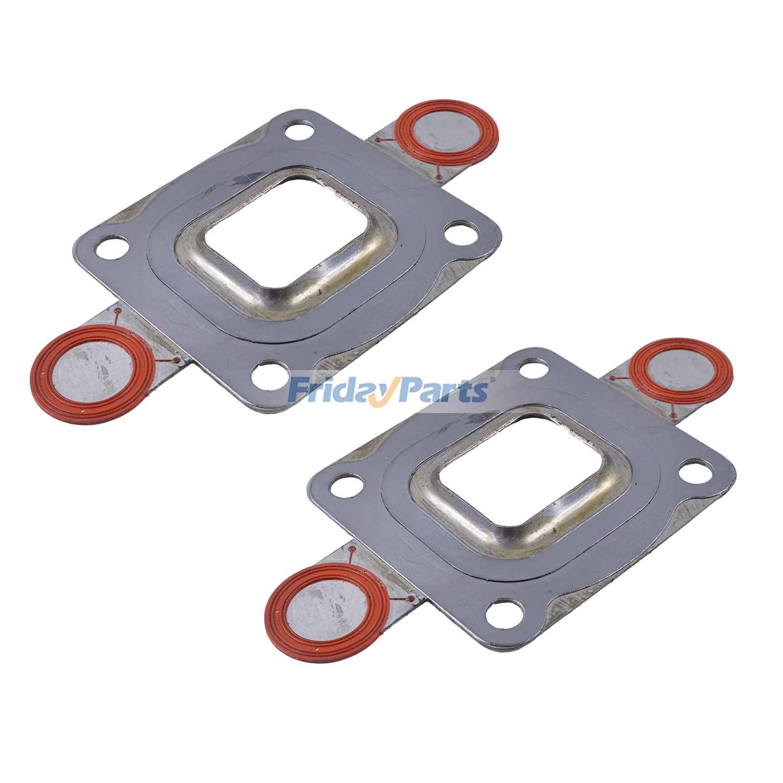 2 Pieces Dry Joint Exhaust Elbow Riser Gasket 27-864549A02 27-864549A1 for MerCruiser Engine 4.3L 5.0L 5.7L 6.2L 6.3L