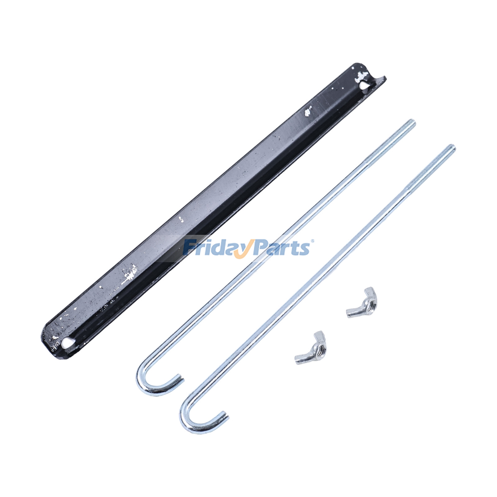 11 Inch Battery Bracket With Wing Nut M120206 for John Deere Tractor 240 245 260 265 285 455 Mower 1445 1420 1545