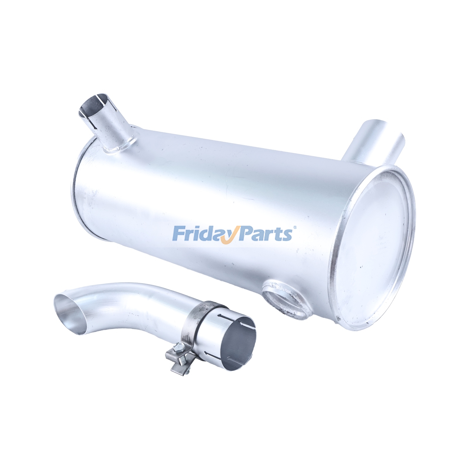 Muffler Silencer YN12P00029P1 YN12P00025F1 for Mitsubishi Engine 6D34 Kobelco Excavator SK200LC-6ES SK210LC-6E SK200-6ES
