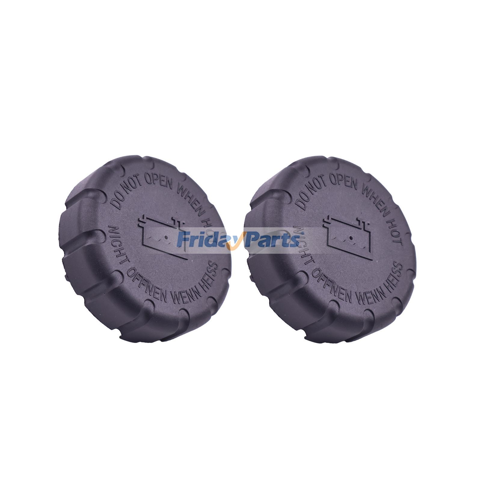 2 Pieces Radiator Coolant Reservoir Expansion Tank Cap 2105010615 for Mercedes Benz AMG GT C300 C63 E350 GLC300 GLE350 GLE63 GLS550 SL550 SLC300