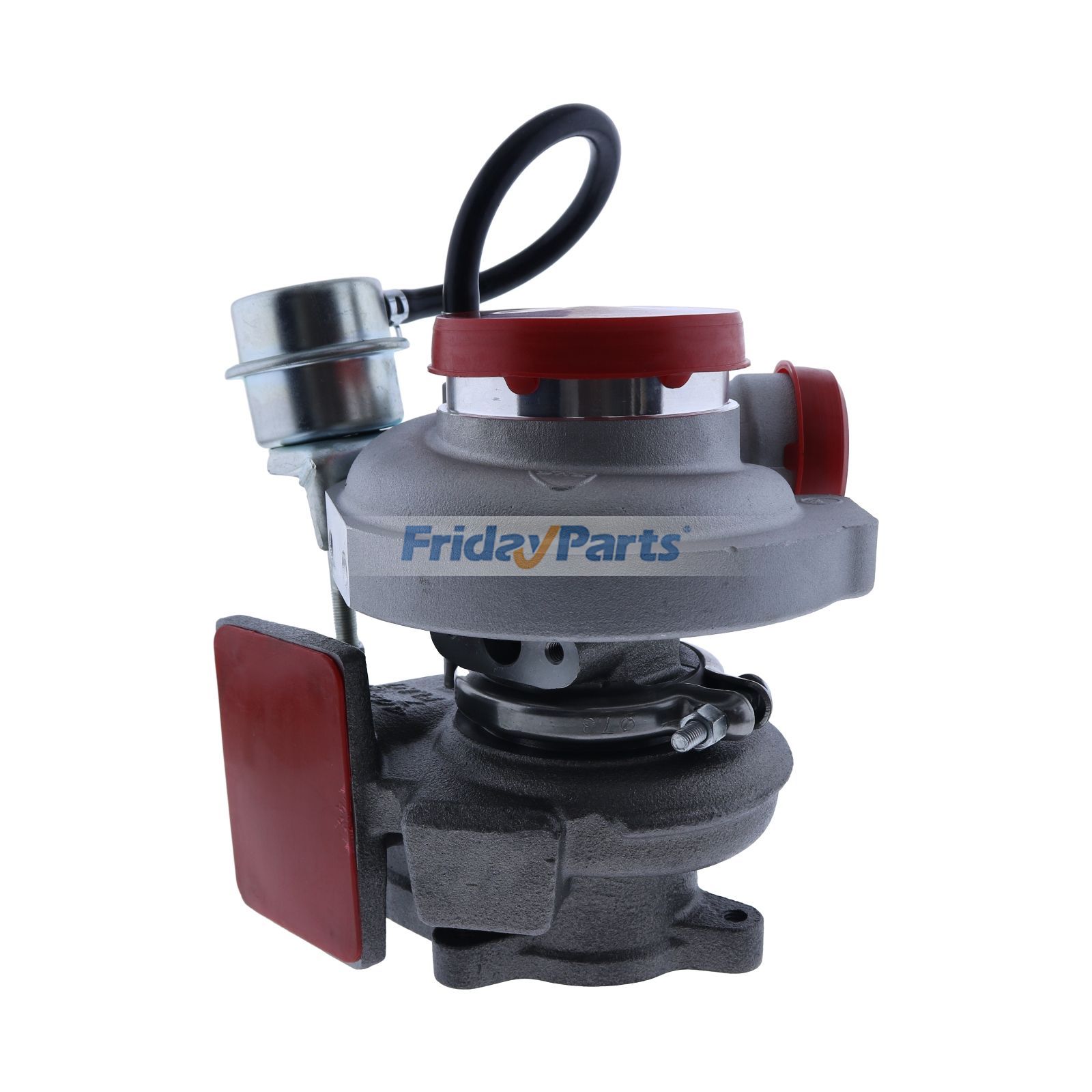 Turbocompresor HX27W con junta 4045275 4895133 para motor Iveco NEF de 4 cilindros, excavadora CASE WX145 Tier 3 de FridayParts