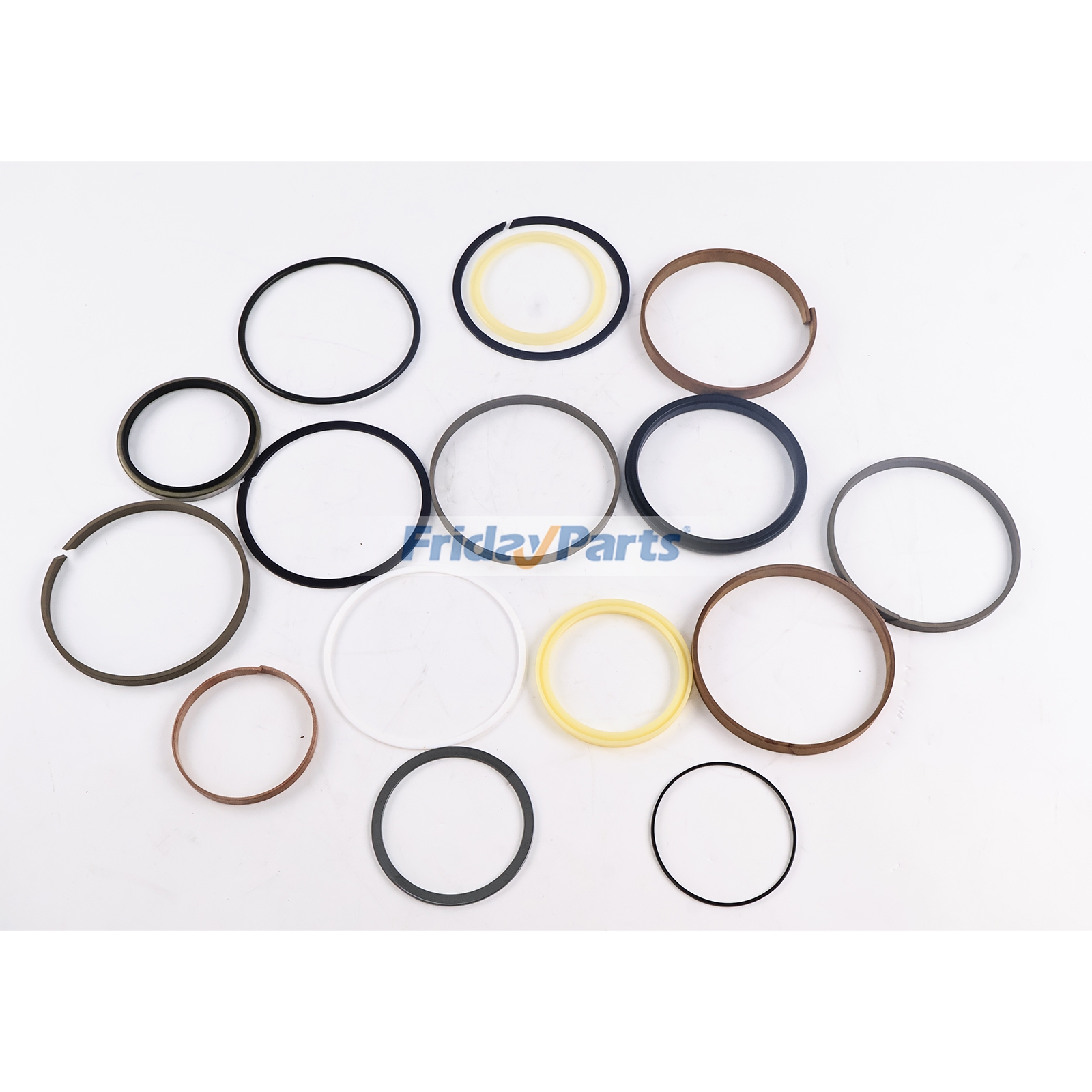 Kit de sello de cilindro de cucharón 9175564 9154896 9144512 para excavadora Hitachi EX300-5 EX350K-5 ZX330 ZX350H EX350K-5 John Deere 992D 992DLC de FridayParts