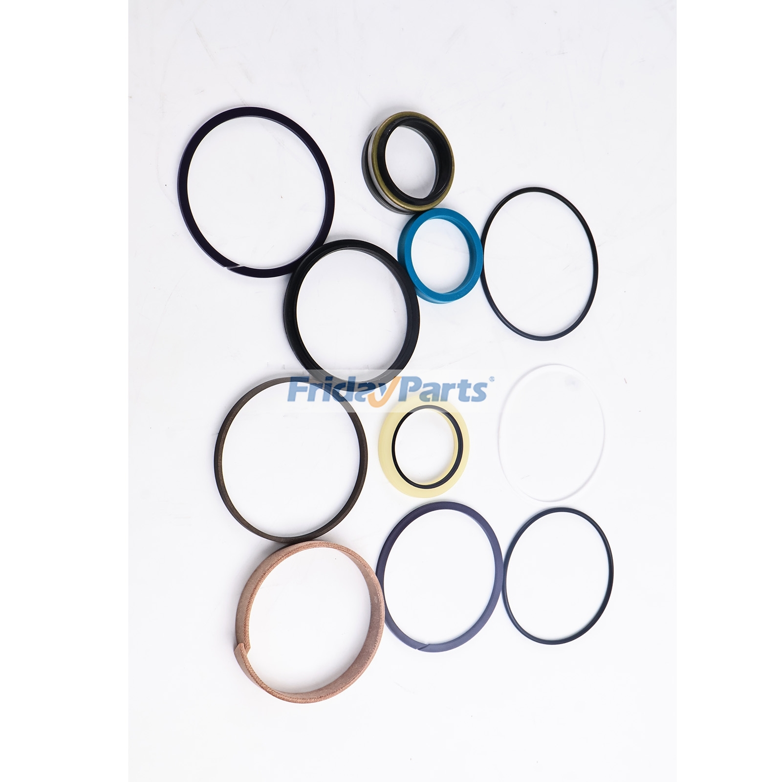 Kit de vedação do cilindro da lâmina 707-98-24520 para escavadeira Komatsu PC20-6 PC30-6 FridayParts