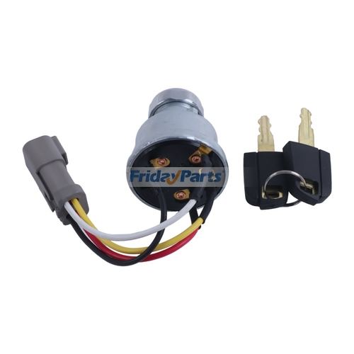 1428858 Ignition Switch 142-8858 With 2 Keys for Caterpillar Loaders 906 257B ...