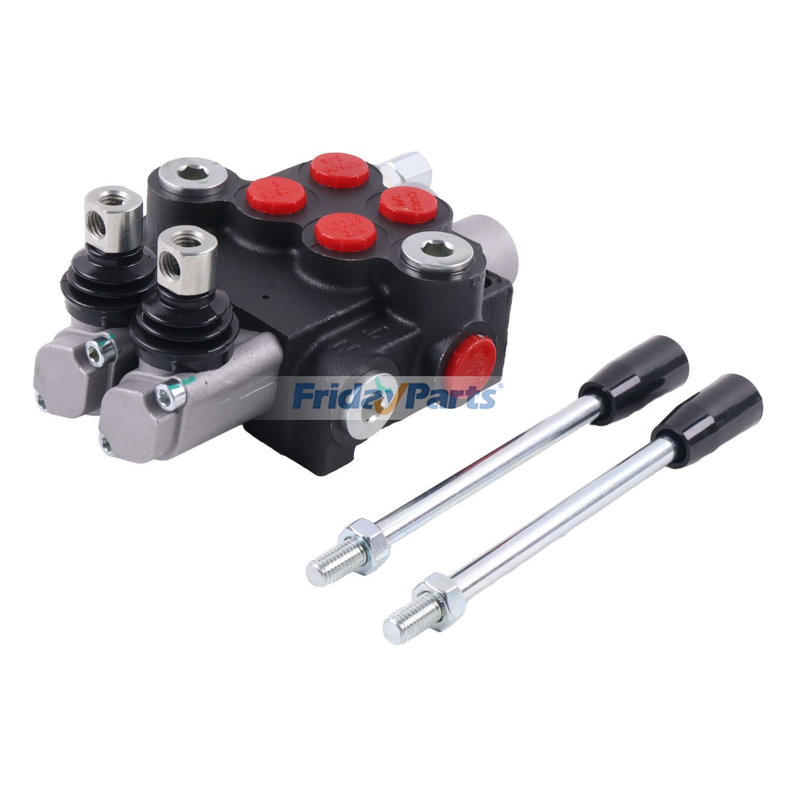 アフターマーケット Magister HCV 2x13 2スプール 13 GPM 3600 PSI 油圧方向制御バルブ ローダートラクター用