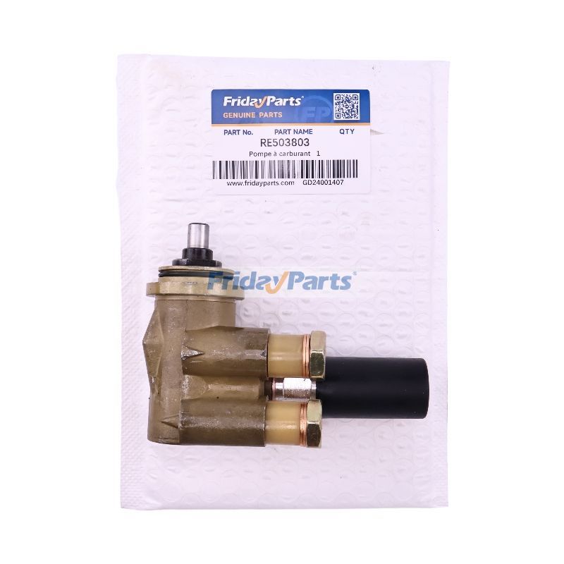 Fuel Pump RE503803 for John Deere Engine 6081 Tractor 7610 7710 7810 Loader 530B 535 624H