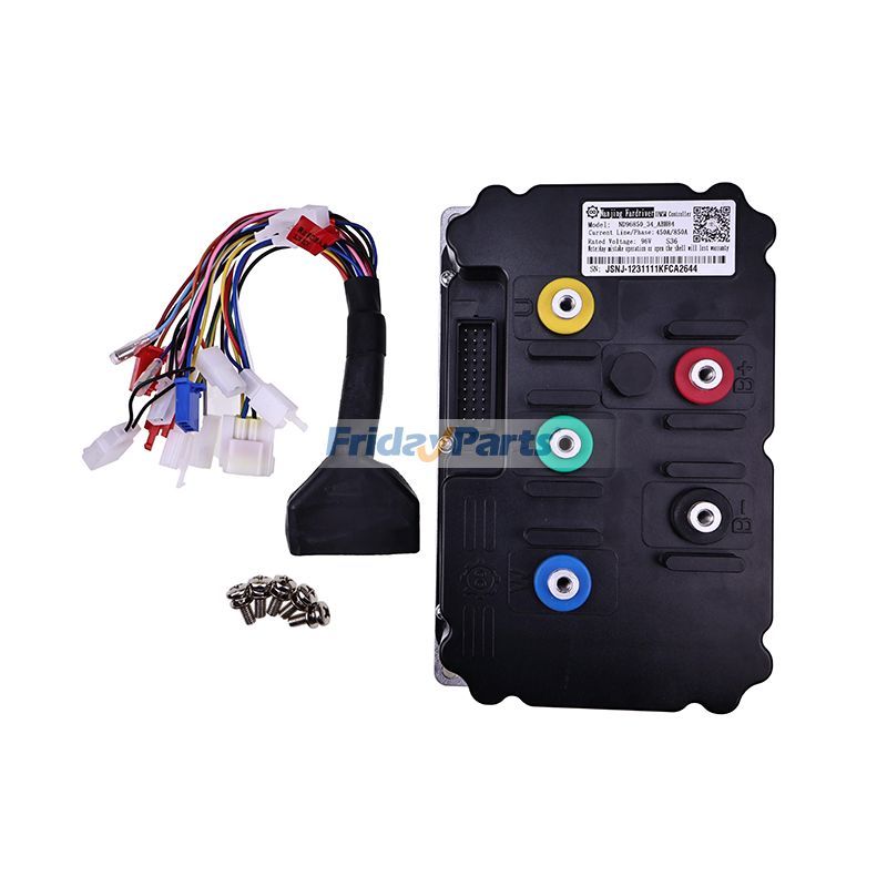 96V 850A/450A Electric Motor Controller With Complete Wiring for Motorcycle