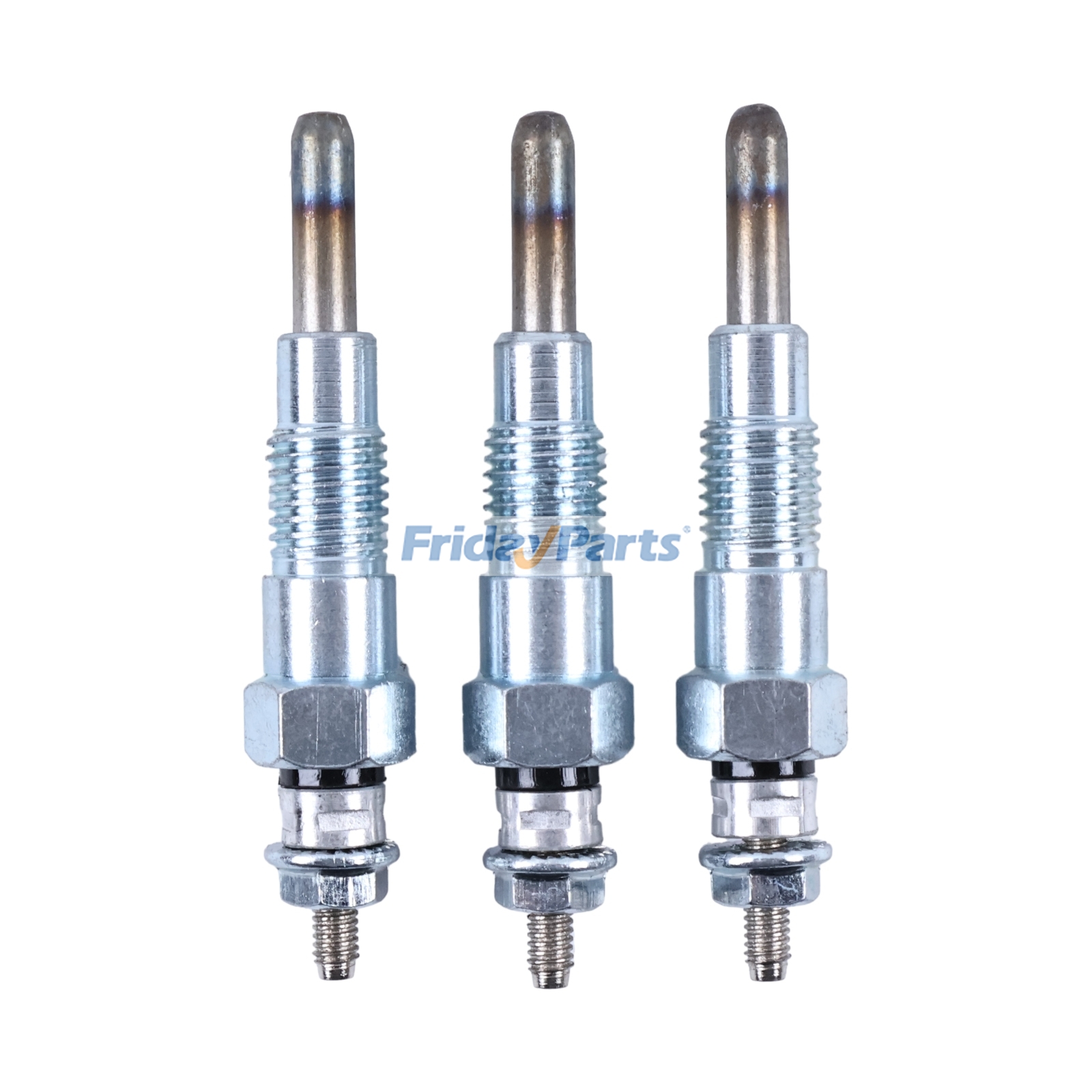 3 PCS Glow Plug 3D74E-3C for Excavator