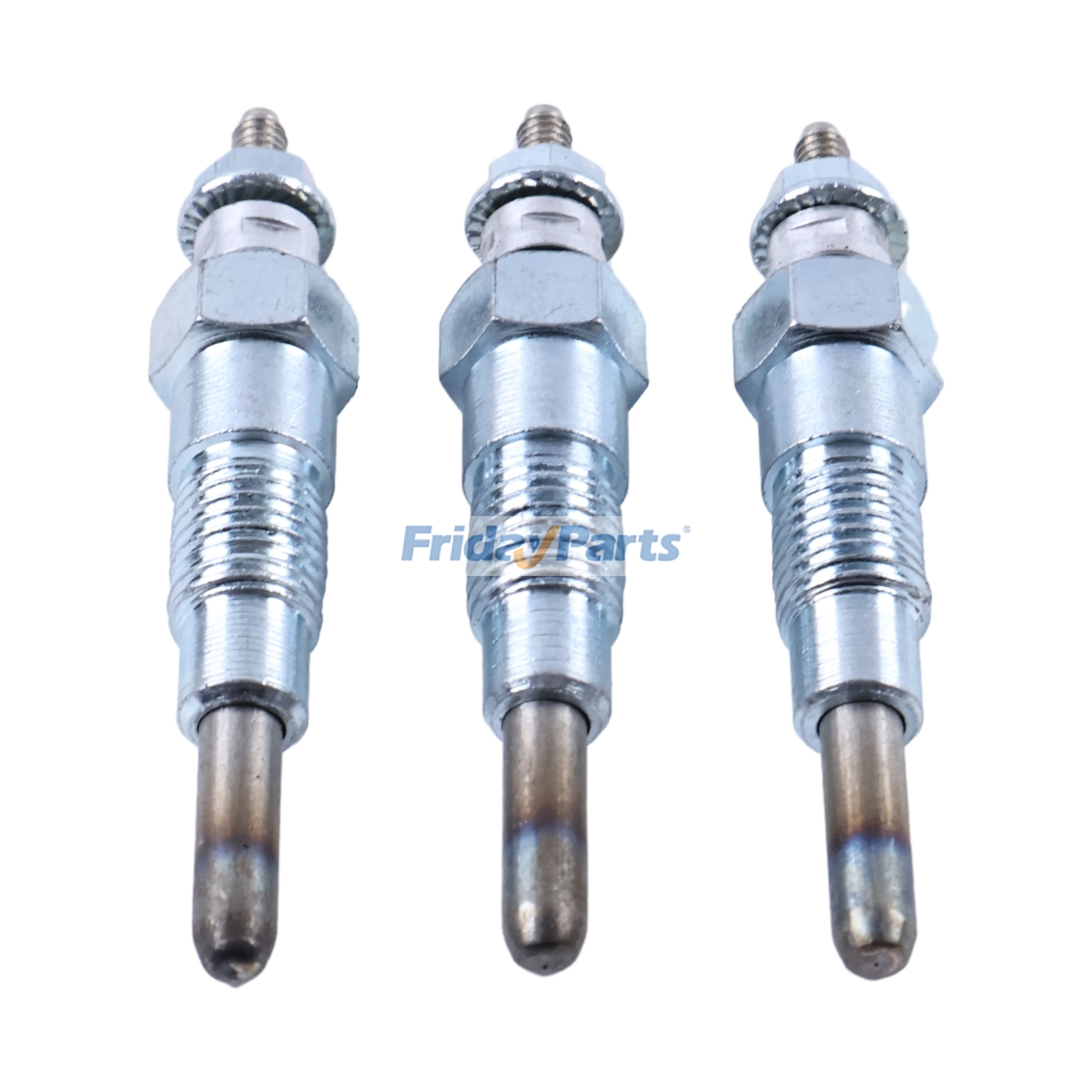 Lot de 3 bougies de préchauffage 3284128M1 72100982 pour tracteur Massey Ferguson 1010 1020 1030 1035pourPour Massey Ferguson