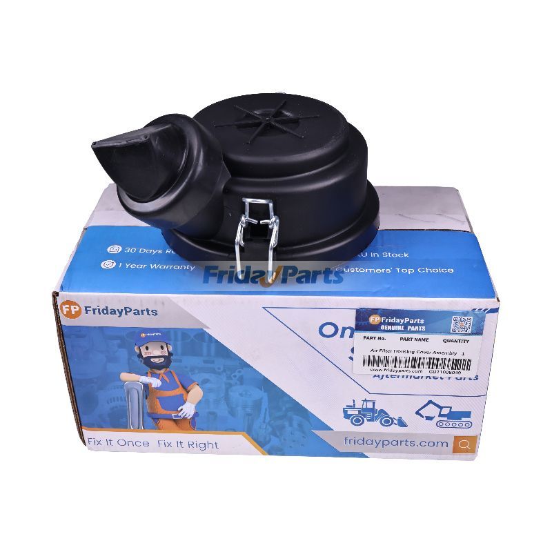 Conjunto de tapa de carcasa del filtro de aire - Sustituye a Donaldson P533761