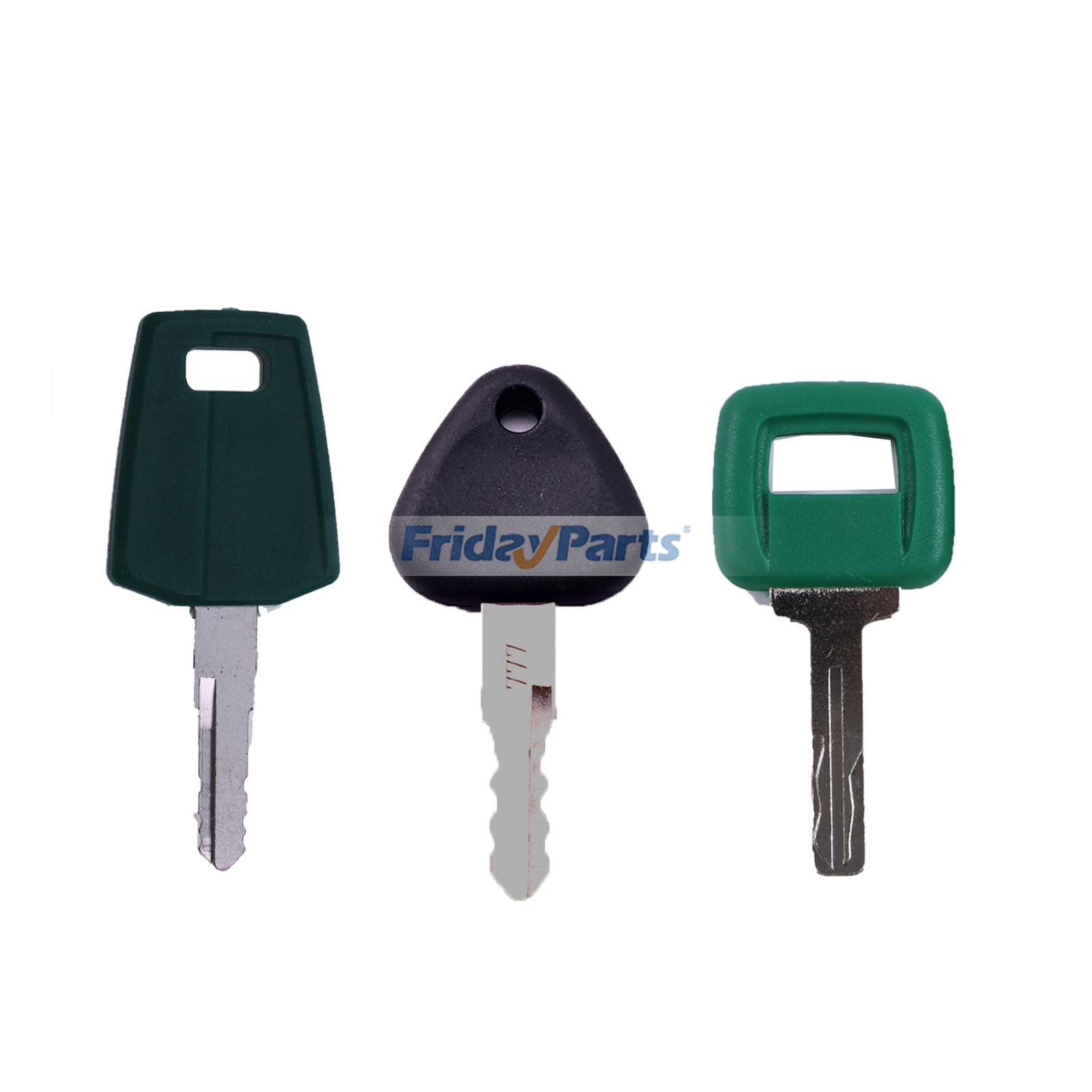 3 Pcs Ignition Keys for Volvo Heavy Equipment Excavator Loader Truck