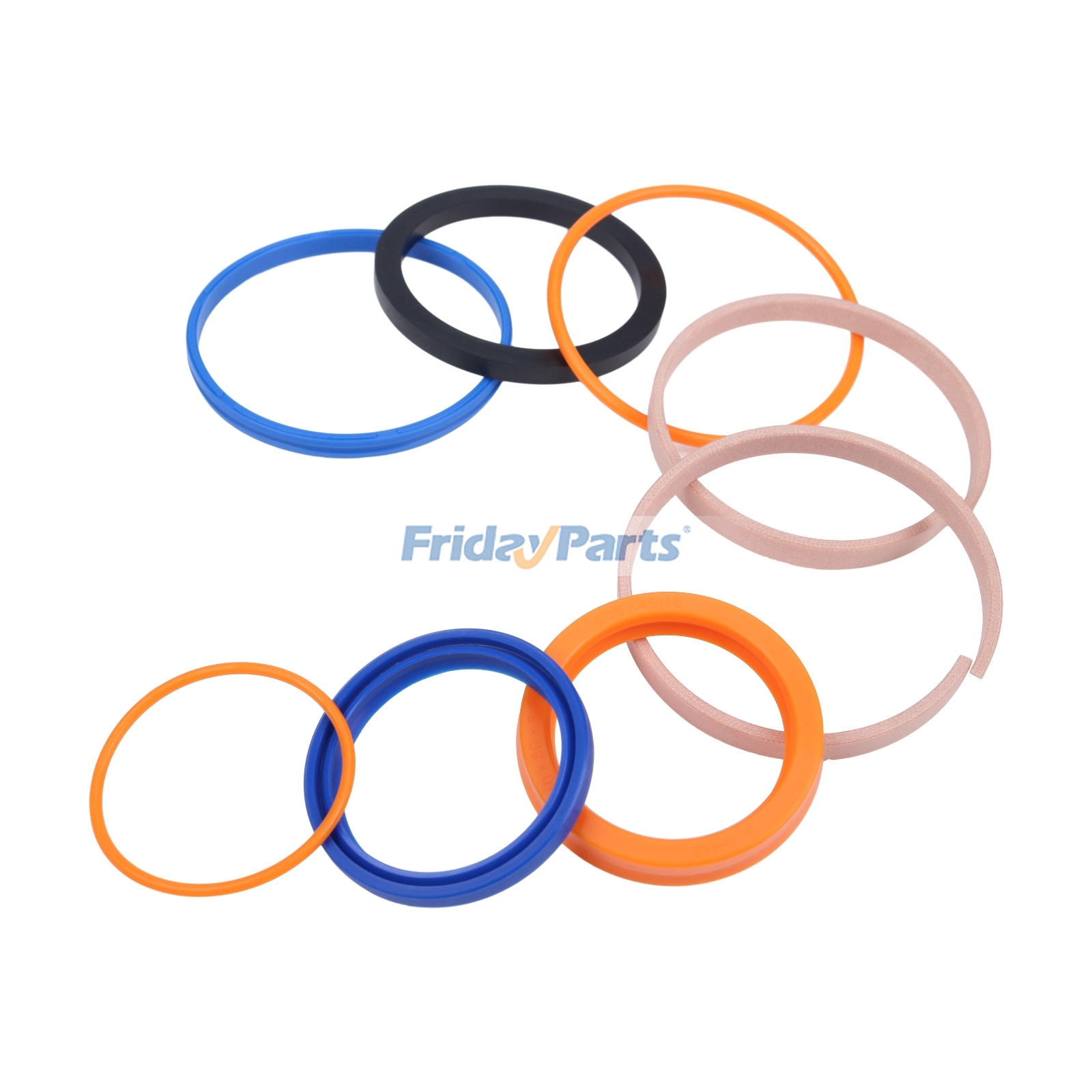 FridayPartsの油圧シリンダーシールキット 2CX 2CXL 3CX 4C 4C444