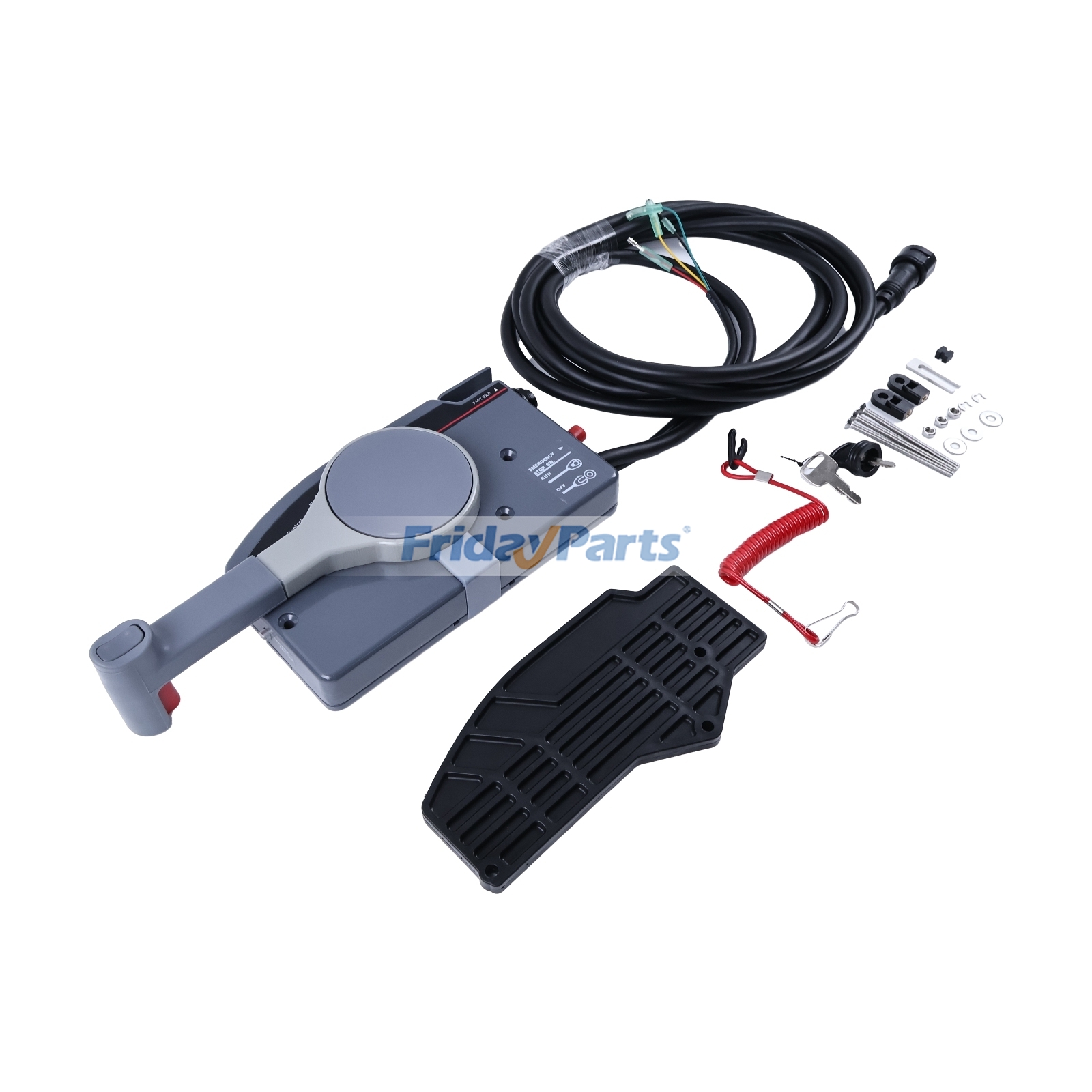 Side Mount Remote Control Box compatible with Engine