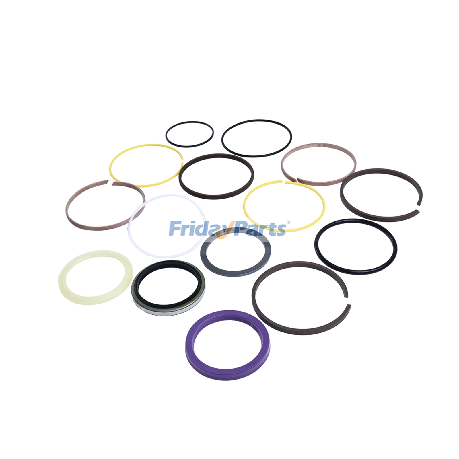 Boom Cylinder Seal Kit compatible with Excavator
