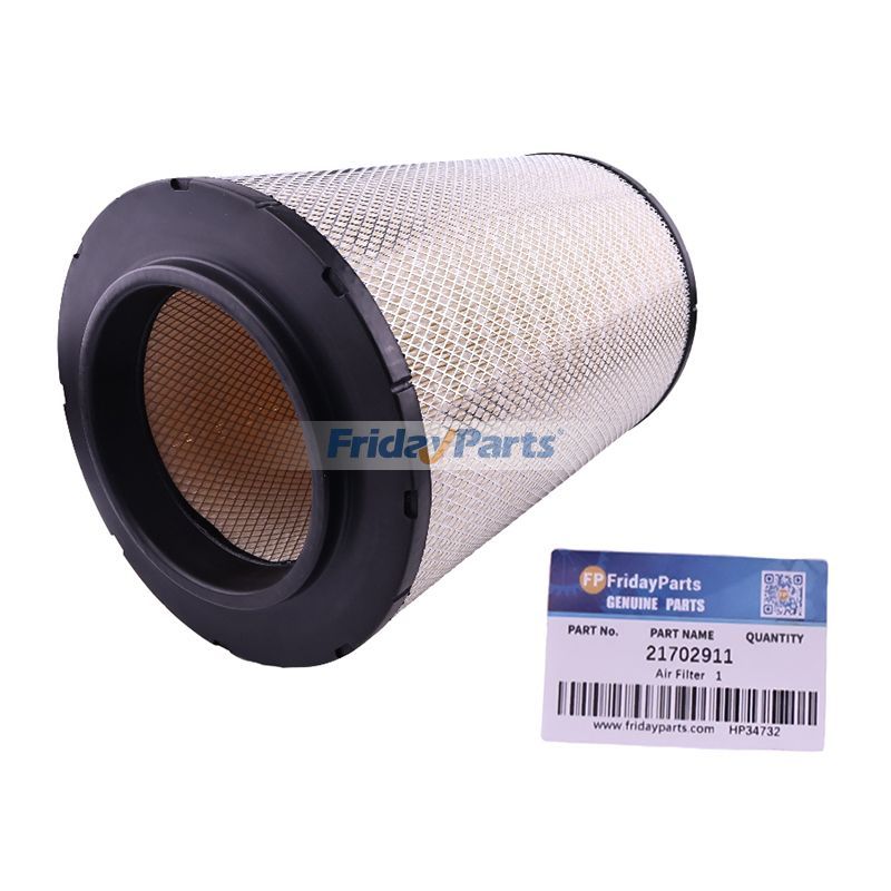 Filtro de aire 21702911 para motor Volvo Penta TAD1640GE TAD1641GE TAD1642GE TAD1641VE TAD1642VE TAD1643VE TAD1643VE-B TAD1650VE-B