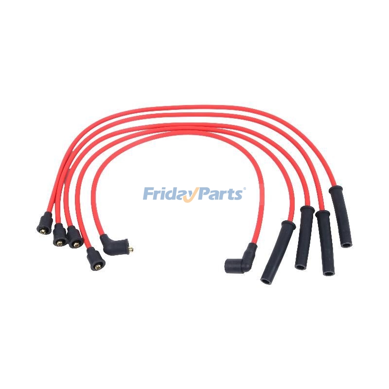 Juego de cables de encendido marino 875571 834365 para motores Volvo 230A 230B 250A 250B AQ120B AQ125A AQ125B AQ131A B230 BB140A BB145A 