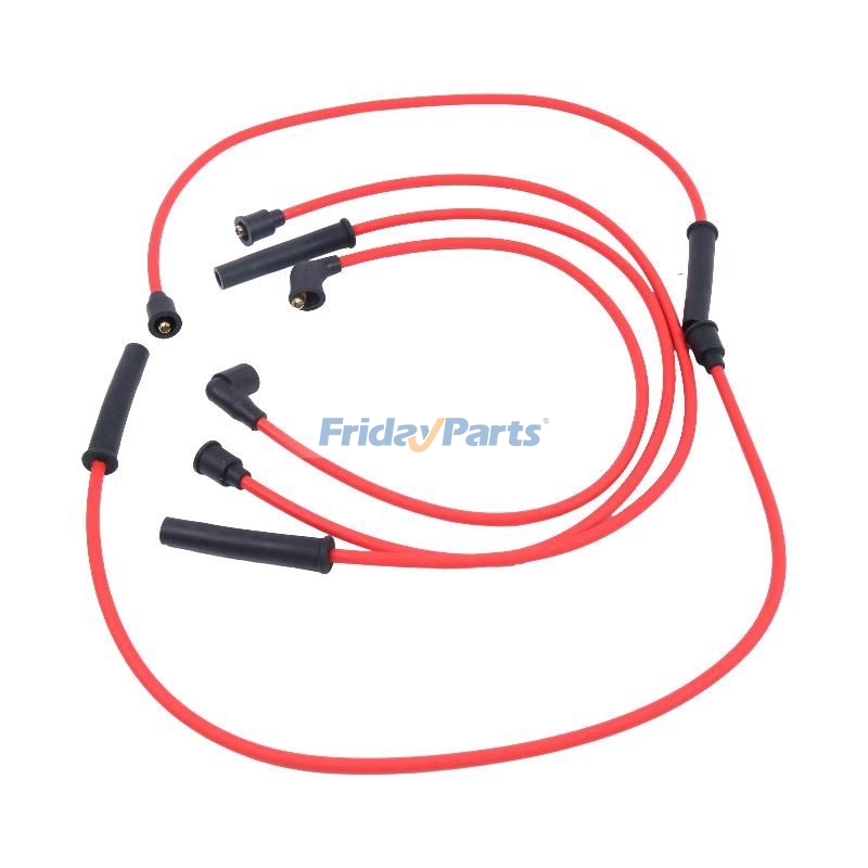 Juego de cables de encendido marino 875571 834365 para motores Volvo 230A 230B 250A 250B AQ120B AQ125A AQ125B AQ131A B230 BB140A BB145A de FridayParts