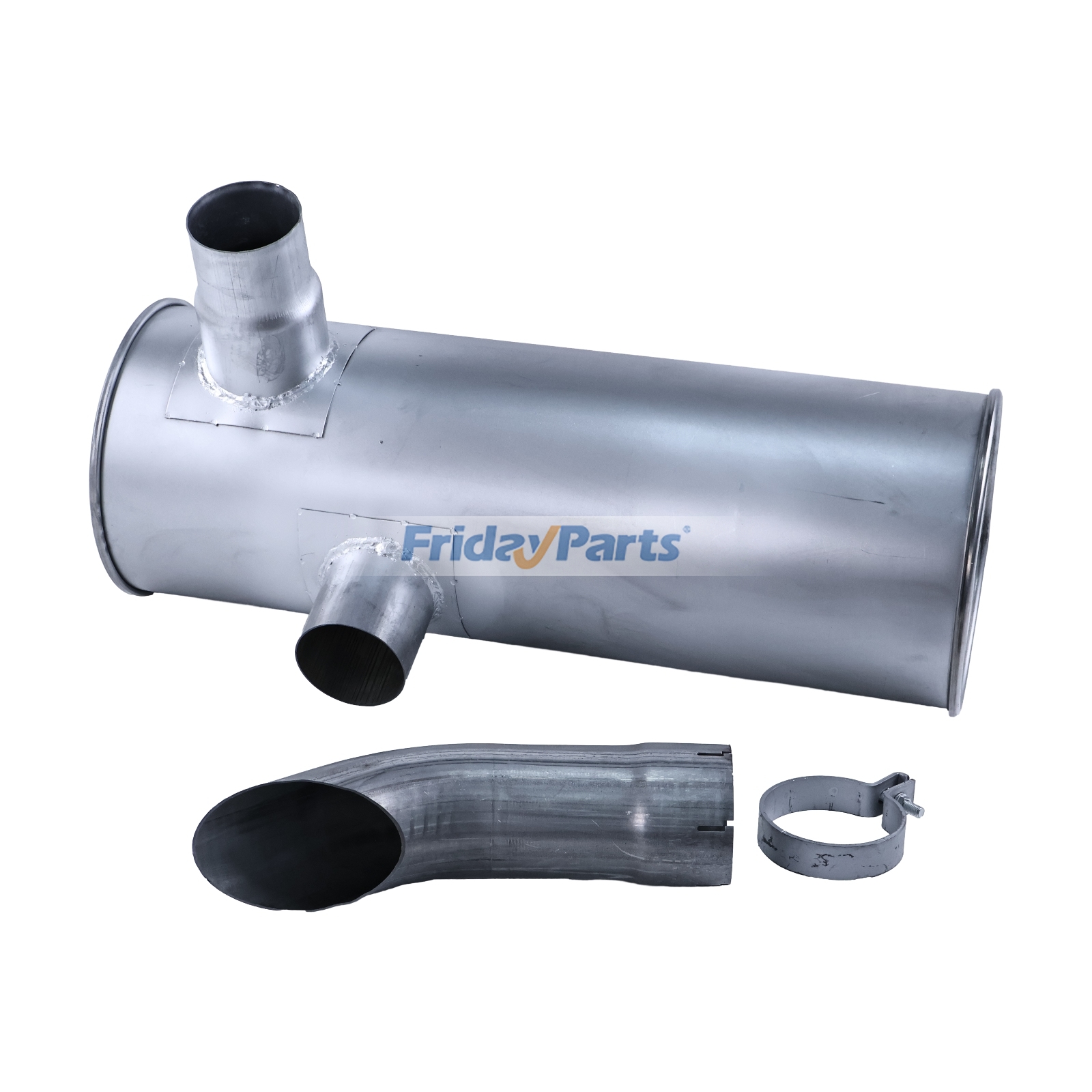 Silenciador 6745-11-6120 para motor Komatsu SAA6D114E-3D Excavadora PC350NLC-8 PC350HD-8 PC350LC-8 PC300LC-8 PC300HD-8