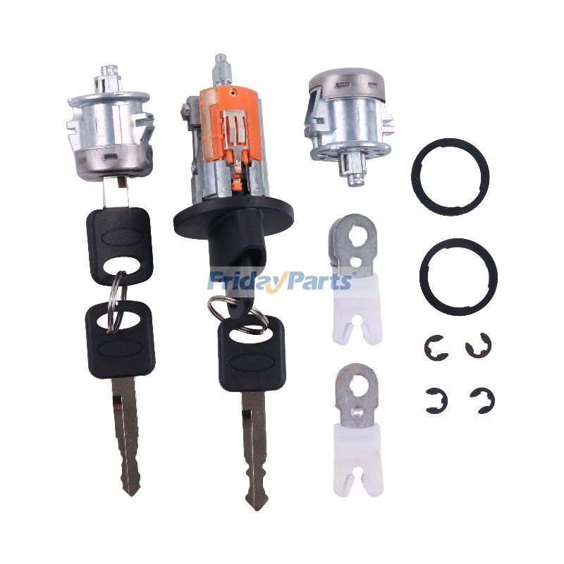 Vehicle Ignition & Door Lock Cylinder With 4 Keys