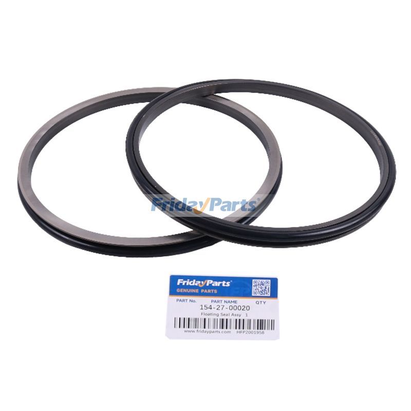 Joint flottant 154-27-00020 pour bulldozers Komatsu D85PX-15R D85EX-15 D85EX-18 D85MS-15 D85PX-15 D85PX-18