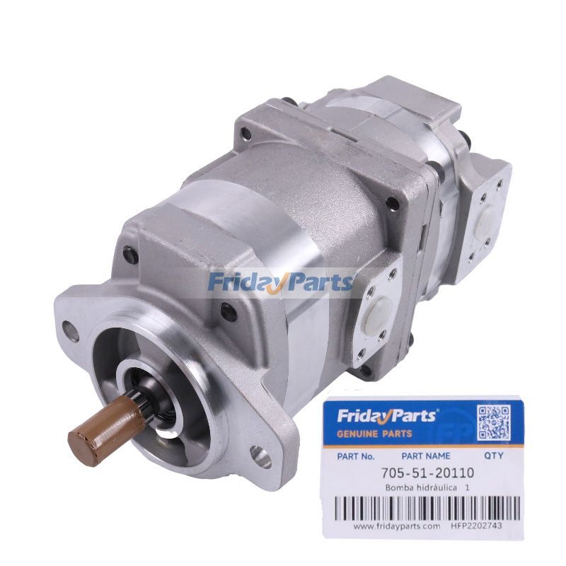 Bomba hidráulica 705-51-20110 para grúa Komatsu LW160-1 LW200L-1