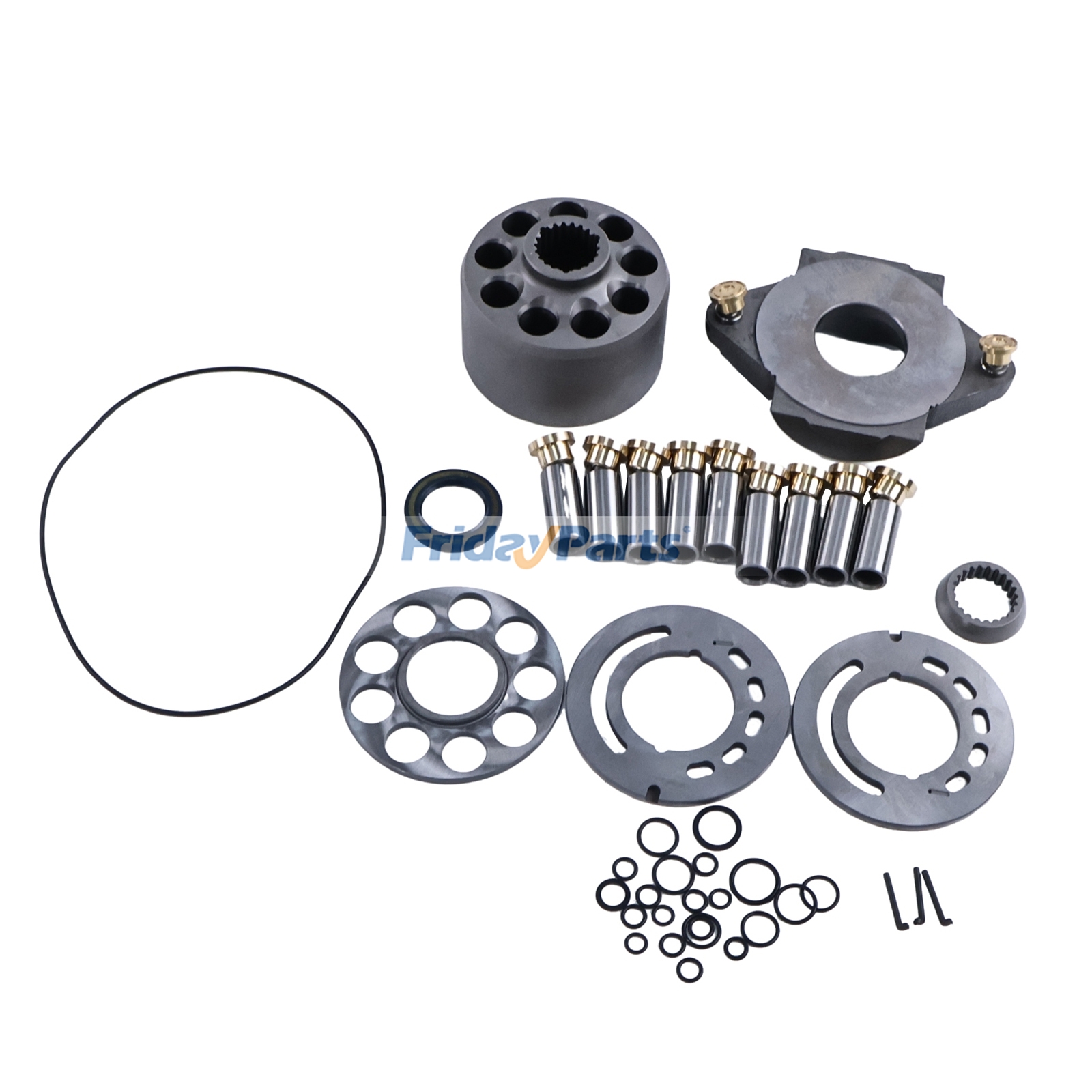 FridayParts A10VO71 Hydraulikpumpe Reparatursatz für Rexroth