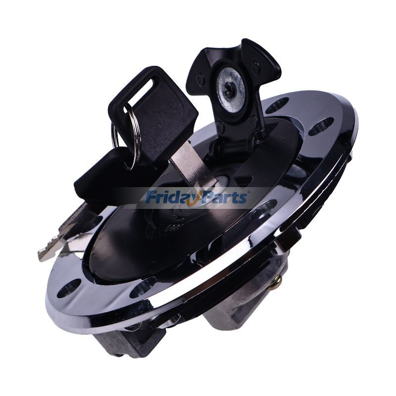 Kawasaki用用燃料タンクキャップ 2つのキー付き 51049-0018 カワサキバイク 1990-1997 ZX1100 Ninja ZX-11 1995-1999 ZX600 Ninja ZX-6R用