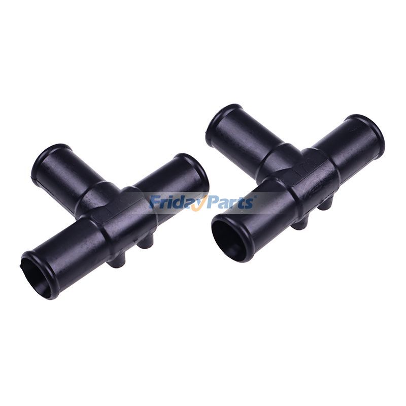 2 Stück Kühlmittel T Split Heizung Wasser Einlassrohrfür Fahrzeug