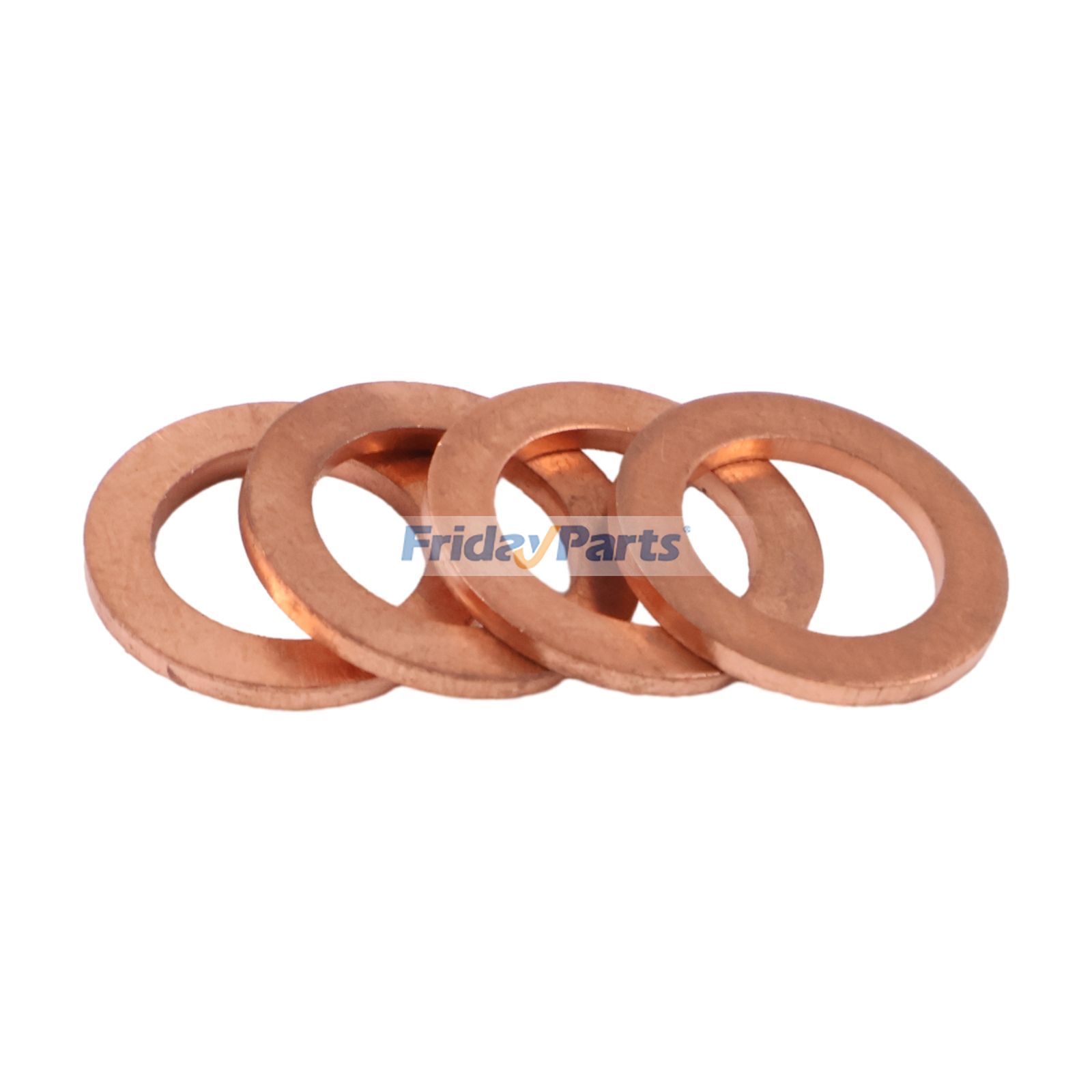 Asiento de boquilla de 4 piezas YM119625-11880 para motor Komatsu 3D75N, 3D78, 3D84, 4D98E, S3D84E, excavadora PC20R-8, PC75-1, PC95R-2, cargadora CK20-1, WA85-3