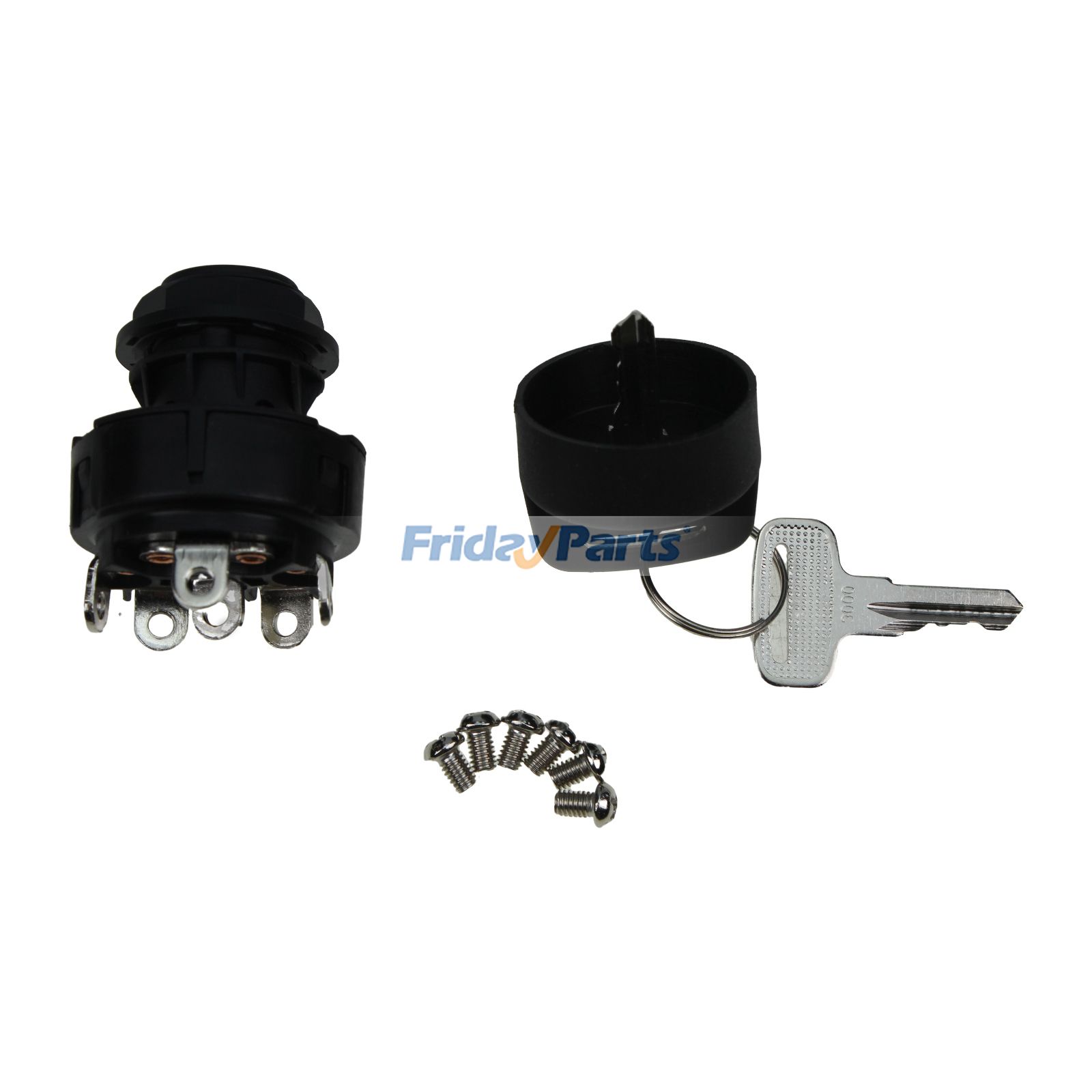 Ignition Switch With Key 96011GT for Genie GS-1530 GS-1930 GS-2032 GS-2046 GS-2632 GS-2646 GS-2668 GS-3246 GS-3268 GS-3384 GS-3390 GS-4390 GS-5390