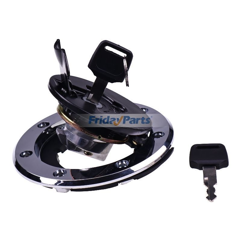 Bouchon de réservoir de carburant avec 2 clés 51049-0018 pour moto Kawasaki 1990-1997 ZX1100 Ninja ZX-11 1995-1999 ZX600 Ninja ZX-6R