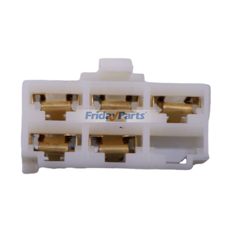 FridayParts Throttle Foot Throttle Pedal 0-5K Electric Accelerator for EV Curtis