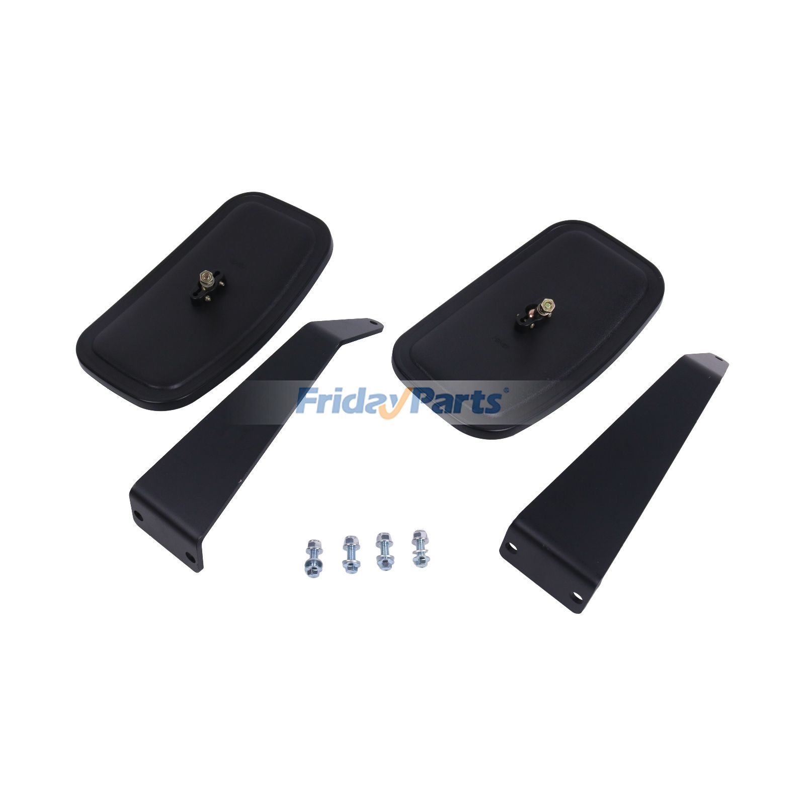 Conjunto de espelhos retrovisores esquerdo e direito DM2455000 para tratores John Deere séries 5000 e 6000 FridayParts