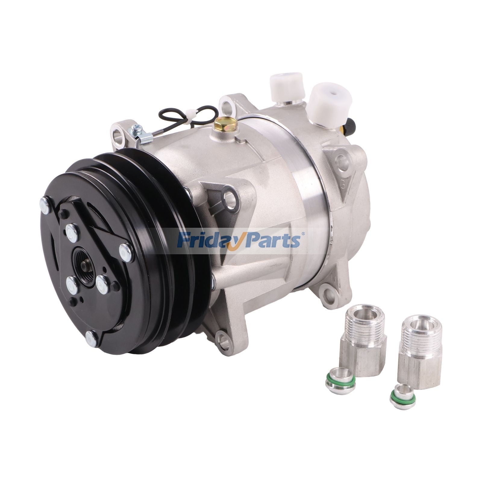 Excavator Delphi V5 A/C Compressor